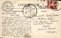 CPA Lyon Expositions Internationale 1914 le grand hall banque privée