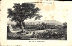 CPA Anse Et Le Mont D'Or