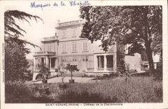 CPA Saint Verand Chateau De La Chardonniere