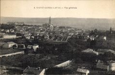 CPA Saint Genis Laval Vue Generale
