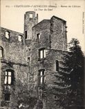 CPA Chatillon D'Azergues Ruines Du Château tour du guet