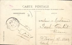 CPA Autun Le Temple De Janus