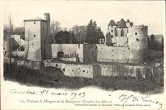 CPA Chateau De Marguerite De Bourgogue Couches-les-Mines