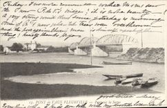 CPA Pont De Vaux Fleurville Pont Sur La Saone