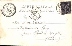 CPA La Clayette Le Chateau De La