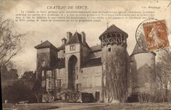 CPA Chateau De Sercy