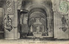 CPA Iguerande intérieur de l'église