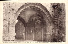 CPA Mont Saint Vincent Porche