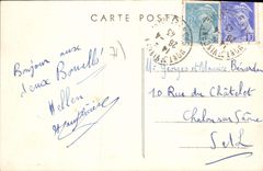 CPA Mont Saint Vincent Porche