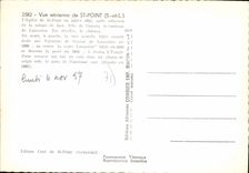 CPSM St Point Vue Aerienne