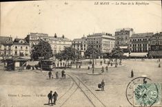 CPA Le Mans La Place De La Republique