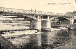 CPA Le Mans Le Pont De Fer