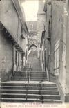 CPA Le Mans Escalier De La Grande Poterne
