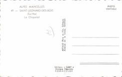 CPA Saint Leonard Des Bois le chapelet
