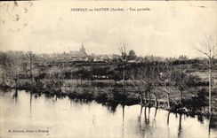 CPA Fresnay Sur Sarthe Vue Partielle