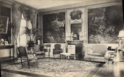 CPA Chateau De La Blanchardiere Le Salon