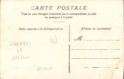 CPA Ligneres La Carelle L'Eglise Et I'Ecole