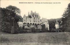 CPA Besse Sur Braye Chateau De Courtanvaux Vue De Cote