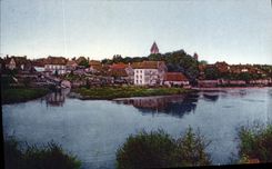 CPA Noyen Sur Sarthe Coin Ideal Pour La Peche