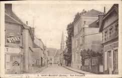 CPA Saint Maixent Rue Principale