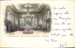CPA Aix Les Bains Salle De Jeu De La Villa Des Fleurs