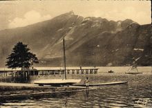 CPSM Aix Les Bains Le Lac Du Bourget