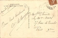 CPA Brides Les Bains La Vallee Et Les Glaciers