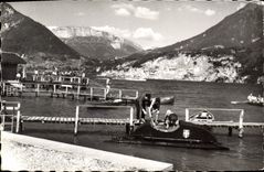 CPA Lac D'Annecy St Jorioz Le Port