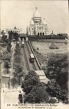 CPA Paris Le Funiculaire Et La Basilique Du Sacre Coeur