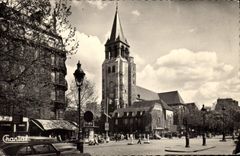 CPA Paris Eglise Saint Germain Des Pres