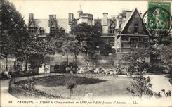 CPA Paris L'Hotel De Cluny Construit en 1490