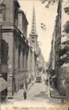 CPA Paris La Rue Saint Louis En I'Ile