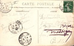 CPA Paris La Rue Saint Louis En I'Ile