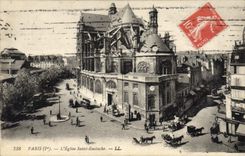 CPA Paris L'Eglise Saint Eustache
