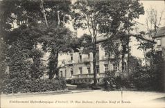CPA Auteuil établissement hydrothérapique Rue Boileau Pavillon Neuf Et Tennis