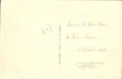 CPA Hopital Notre Dame De Bon Secours allée des marronniers