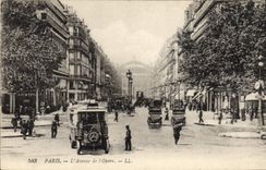 CPA Paris L'Avenue De I'Opera