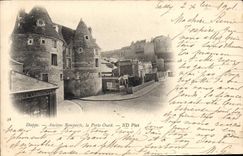 CPA Dieppe Anciens Remparts La Porte Ouest