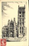 CPA Dieppe Eglise St Jacques