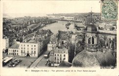 CPA Dieppe Vue Generale Prise De La Tour Saint Jacques