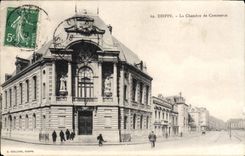 CPA Dieppe La Chambre De Commerce