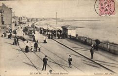 CPA Le Havre Le Boulevard Maritime
