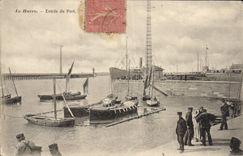 CPA Le Havre Entree Du Port