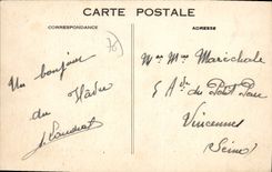CPA Le Havre Un Beau Coin De La Falaise Hostellerie
