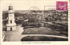 CPA Le Havre Le Phare Et Le Vallon D'Ignauval