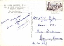 CPSM Le Havre Les Nouveaux Immeubles Et I'Avenue Foch