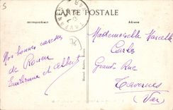 CPA Rouen La Nouvelle Gare De La Rue Verte
