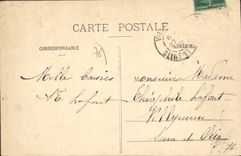 CPA De Rouen Une Pensee