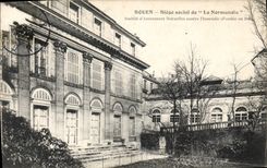 CPA Rouen Siege Social De La Normandie société d'assurances mutuelles contre l'incendie 1840