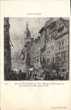 CPA Rouen Rue Du Gros Horloge En 1824 Maisons Detruites Pour Le Percement de la rue Jeanne d'Arc
